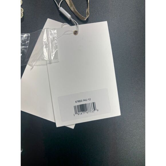 Mac Duggal NWT Sheer Mesh Cocktail Dress 67853 in Ivory/Nude Size 12 MSRP‎ $598 - Picture 7 of 9